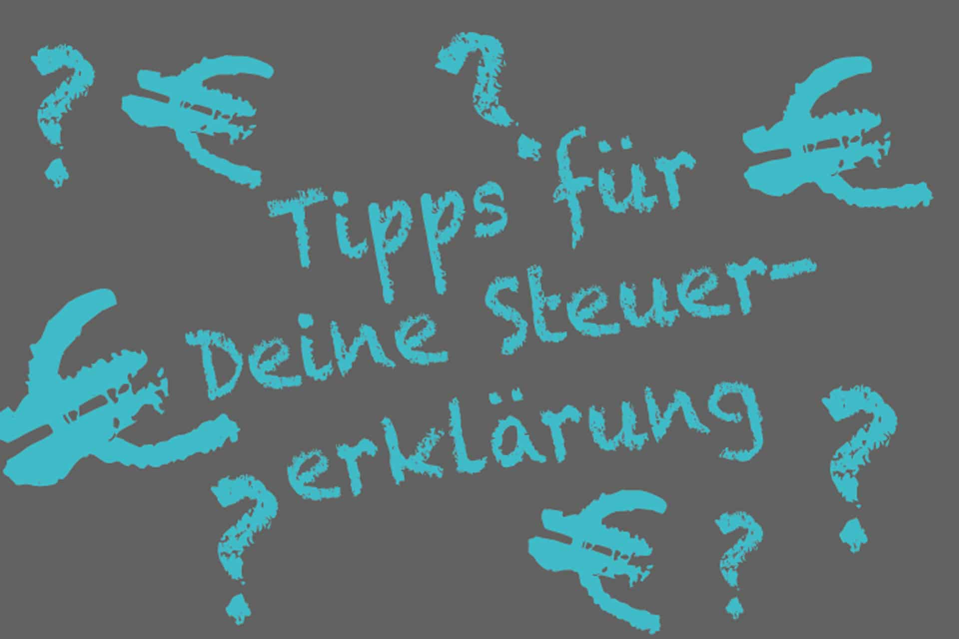 Tipps für Deine Steuererklärung Studenten